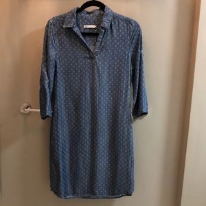 Kenneth Cole Reaction denim shirt dress (size 4)
